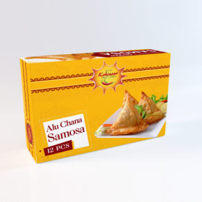 Alu chana samosa
